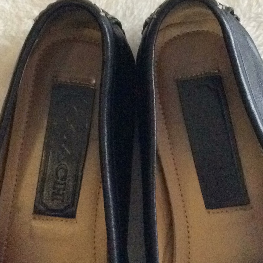 Coach Leather Driving Moccasins Sophia - Picture 3 of 9